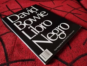 DAVID BOWIE: LIBRO NEGRO (Black Book) 1991 SPAIN HARD TO FIND - Picture 1 of 5