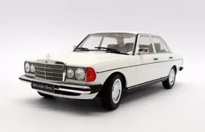 KK Scale 1/18 Scale KKDC180351 1975 Mercedes Benz E-Class 230E (W123) White - Picture 1 of 6
