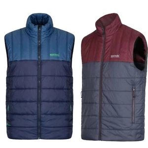 Men's Regatta Quilted Padded Puffa Puffer Gilet Bodywarmer Jacket Coat RRP £50 - Picture 1 of 13