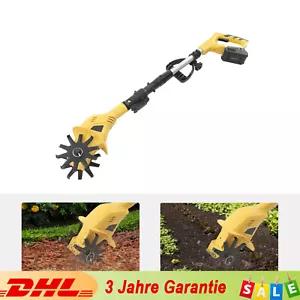20V Akku Bodenhacke Klein Bodenfräse Gartenfräse Elektro Kultivator mit Batterie - Bild 1 von 16