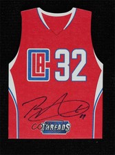 2016-17 Panini Threads Team Threads Die-Cuts Auto /99 Blake Griffin #5 Auto