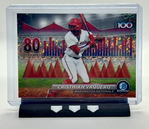 2024 Bowman Chrome Cristhian Vaquero Top 100 Mini-Diamond /150 #BTP-80 - Picture 1 of 2