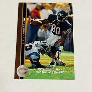 1996 Upper Deck NFL Football #66 Curtis Conway - Picture 1 of 2