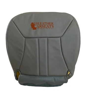 06-2009 Fits Chrysler Town & Country Limited Driver Bottom Vinyl Seat Cover Gray - Image 1 of 4