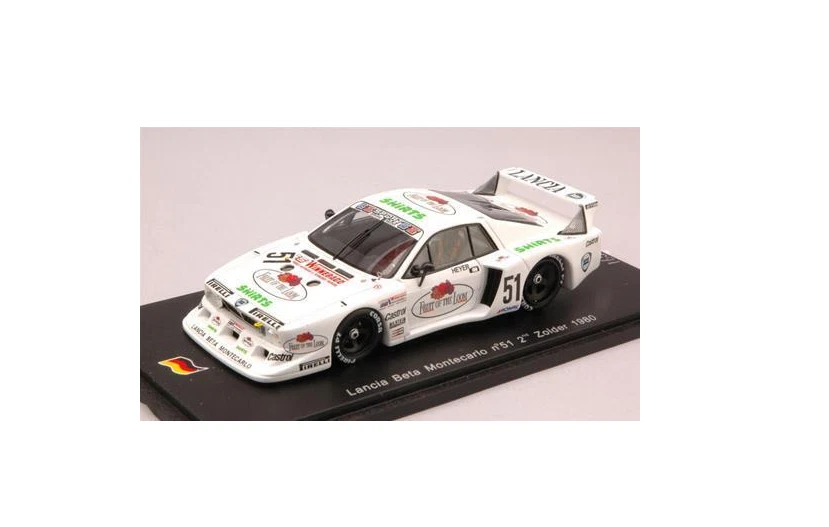 Lancia Beta 2nd Zolder 1980 H.Heyer  1/43 SG020  sparkmodel - Immagine 1 di 1