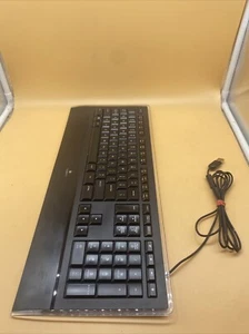 LOGITECH K740 Illuminated USB Keyboard Y-UY95 Tested Fully Functional - Picture 1 of 7