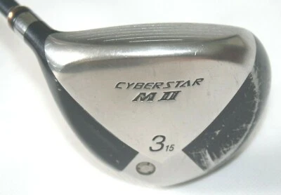 Yonex Cyberstar MII 3 wood with Yonex HS60 stiff flex graphite shaft LEFT HANDED - Image 1 of 4