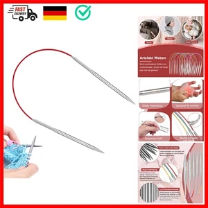 1 Stück Rundstricknadeln 40 cm, 4,0 mm Rundstricknadel, Kurz Stricknadeln Run... - Bild 1 von 8