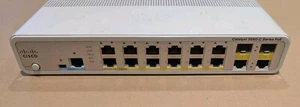 Cisco Catalyst C Series 3560C-12PC-S POE Network Switch - Picture 1 of 10