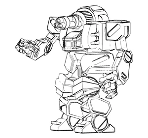 Legionär LGN-2D | CGL 1:265 Scale BattleMech | Battletech Miniatur - Bild 1 von 1