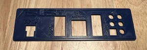 ASUS PRIME B550-PLUS Replacement I/O Shield (3D Printed) - Afbeelding 1 van 10