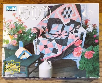 Guild Puzzle LAZY SUMMER AFTERNOON #4615-14  500 Pieces NEW FACTORY SEALED - Image 1 of 4