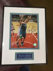Kevin Love Timberwolves 8x10 photo autograph framed matboard COA - Picture 1 of 1