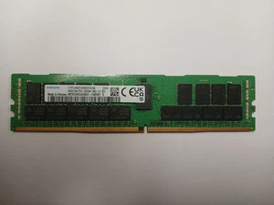 SAMSUNG 64GB 2Rx4 PC4-3200AA M393A8G40AB2-CWEBY DDR4 SERVER MEMORY - Picture 1 of 2
