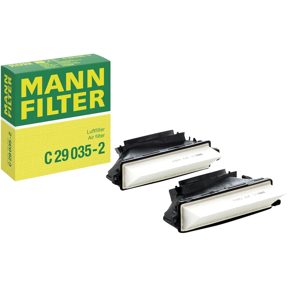 Satz MANN-FILTER C29035-2 Luftfilter Luftfiltereinsatz für div Mercedes-Benz