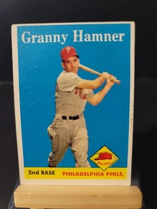 1958 Topps Set-Break #268 Granny Hamner ottime condizioni - Foto 1 di 2