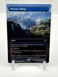 Mistrise Village Borderless MTG Tarkir: Dragonstorm English **US SHIP** - Picture 1 of 2