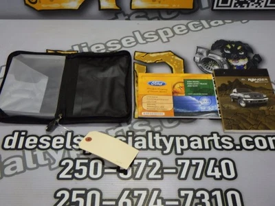2004 FORD RANGER XLT EXT CAB 4.0 AUTO 4X4 OEM OWNERS MANUAL W/ CASE - Image 1 of 4