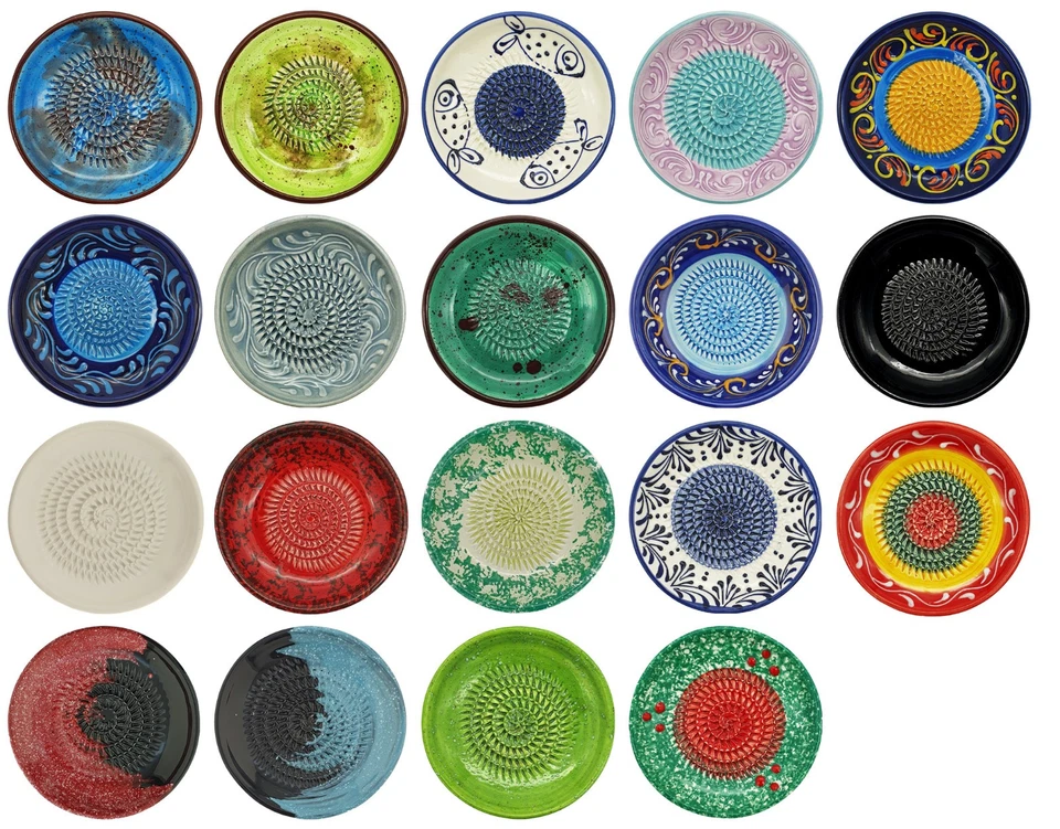 B-Ware Reibeteller Knoblauchreibe Ingwerreibe Reibe Keramik Knoblauch Ingwer - Bild 1 von 1