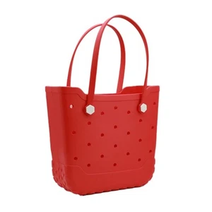 Rubber Beach Tote Bag for Men & Women, Medium Waterproof Beach Bags Travel EV... - Picture 1 of 7