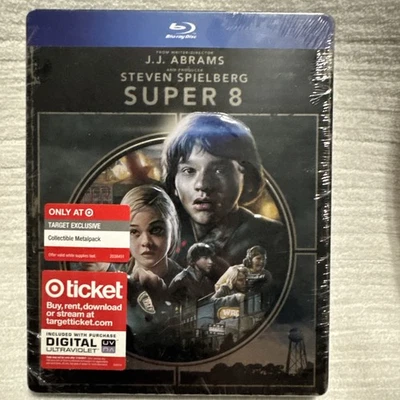 SUPER 8 Metalpak / Steelbook (Blu-ray, 2015) Target Exclusive New Sealed - Image 1 of 4