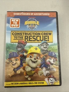 Rubble and Crew: Construction Crew to the Rescue! (DVD, 2023) New/Sealed - Foto 1 di 2