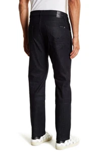 NWT HUDSON Mens Byron 5-Pocket Straight Zip Fly Jeans Size 30 Bounty Dark Indigo - Picture 1 of 12
