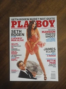 2009 April Playboy Magazine - Aleksandra Erikson w/ Centerfold - Picture 1 of 2