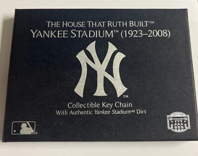 Yankee Stadium Collectible Key Chain With Authentic Yankee Stadium Dirt - Image 1 of 2