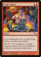FOIL Forge Armor | MtG Magic Mirrodin | English | Near Mint
