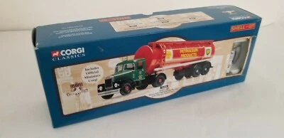 Corgi 16306 Scammell Highwayman Tanker w/ Petrol Pump Shell-BP 1:50 Ltd. Ed. NIB - Image 1 of 4