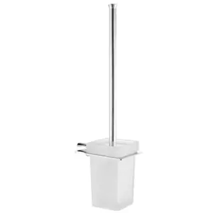 Essence Series Stainless Steel Toilet Brush Holder in Brushed Nickel - Picture 1 of 12