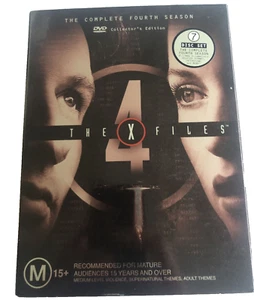 THE X-FILES DVD SEASON FOUR - COLLECTORS EDITION (7 Disc) drama supernatural VGC - Picture 1 of 3