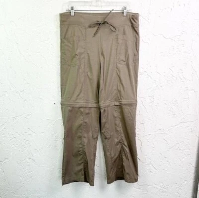 Y2K Early 2000s Beige Convertible Cargo Pants Size Medium - Image 1 of 4