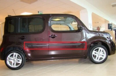 Car Door Guard Molding Cover Trim Body Side Moulding Fit Nissan Cube II 2009-11 - Image 1 of 3