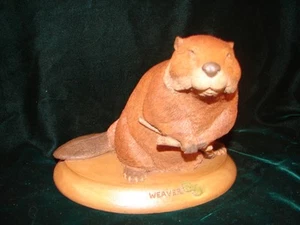 Retired Tom Clark Wolfe 1996 Weaver The Beaver Figurine - Picture 1 of 3