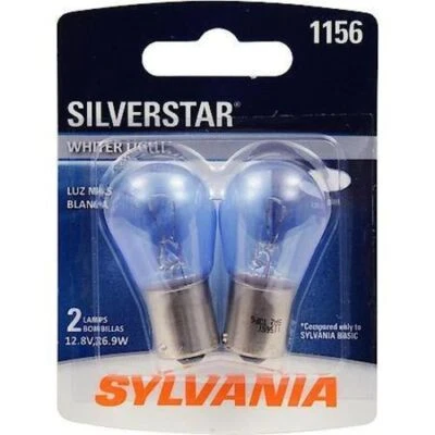 Lâmpada de backup-SYLVANIA SilverStar Blister Pack TWIN CARQUEST 1156STBP2 CARRO - Imagem 1 de 4