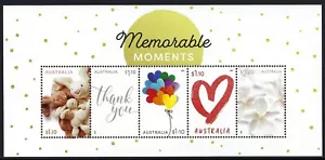 2021 Australia SG#5390 Memorable Moments mini sheet mint MUH MNH - Foto 1 di 1