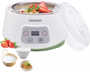Yogurt Maker, Greek Yogurt Maker with Timer Control and Strainer, Yogurt Maker M - Picture 1 of 8