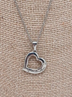 Hallmark stainless steel grandmother necklace 19 inches - Image 1 of 4