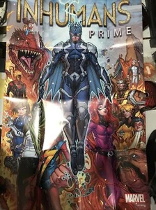 Inhumans Prime Retailer Exclusive Large Promo Poster Marvel Comics 2017 24X36 - Picture 1 of 1
