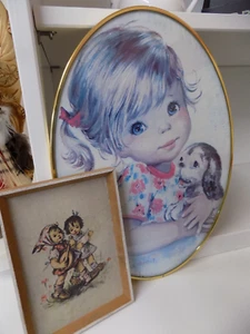 2 Vintage 1970's Framed Prints - Picture 1 of 7