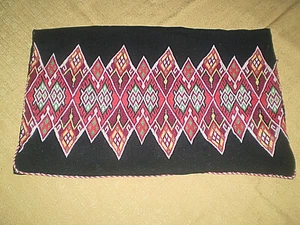 Old hand embroidered handmade pillow - Picture 1 of 5