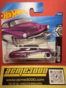 2025 Hot Wheels 1949 HIROHATA MERCURY Rod Squad PURPLE/WHITE 4/10 46/250 HYW97 - Picture 1 of 2