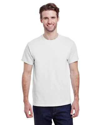 Gildan Mens G500 Solid Heavy Cotton Plain Short Sleeve Blank Casual Fit T-Shirt - Image 1 of 2