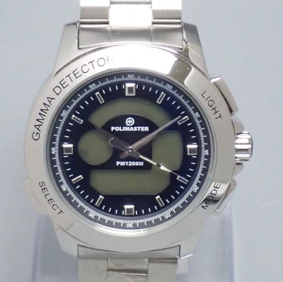 Dead Battery Polimaster PM1208M Reloj Hombre Analógico y Digital Cuarzo Redondo 45mm Foto 1 de 4