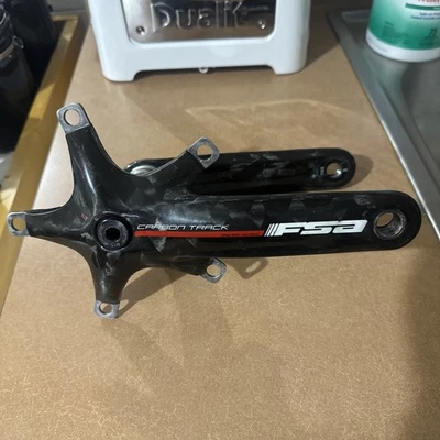 FSA CARBON TRACK CRANKSET 144 BCD 165 - Image 1 of 4