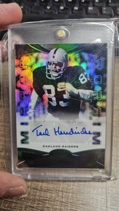 2019 Panini Certified Football Mirror Signatures Ted Hendricks Auto /5 - Picture 1 of 2
