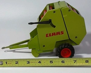 Vintage Diecast Claas Toy Straw Hay Baler 9 in. ? Siku - Picture 1 of 8
