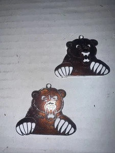 2pcs Vintage Animal Bear Necklace Pendant Charm Buying Two Fast Free Shipping - Picture 1 of 5